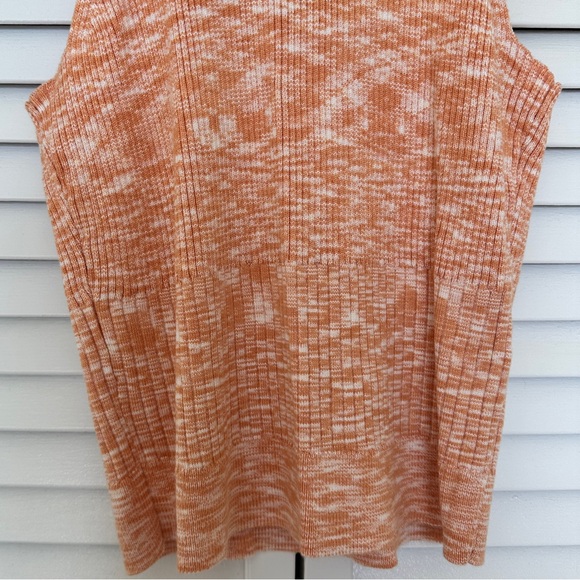 A&F Orange Rib-Knit Tank Top - Picture 3 of 4